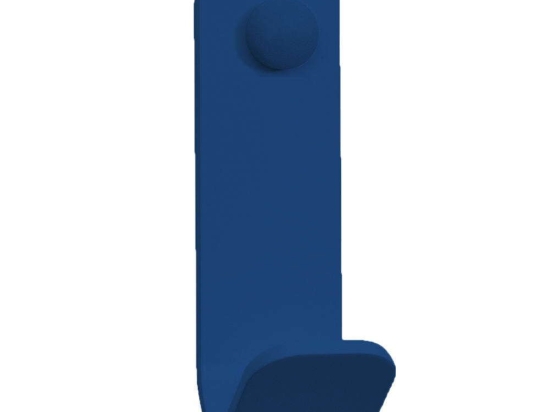Άγκιστρο Μπάνιου Μονό 15-203 5x5x13cm Matte Blue Pam&Co Ανοξείδωτο Ατσάλι