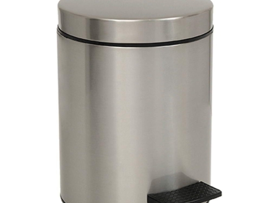 Κάδος Απορριμμάτων 5lt 05-096-025 Satine Nickel Pam&Co Ανοξείδωτο Ατσάλι