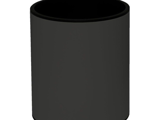 Κάδος Απορριμμάτων 5Lt 2024-113 Φ20x24cm Anthracite Pam & Co Ανοξείδωτο Ατσάλι