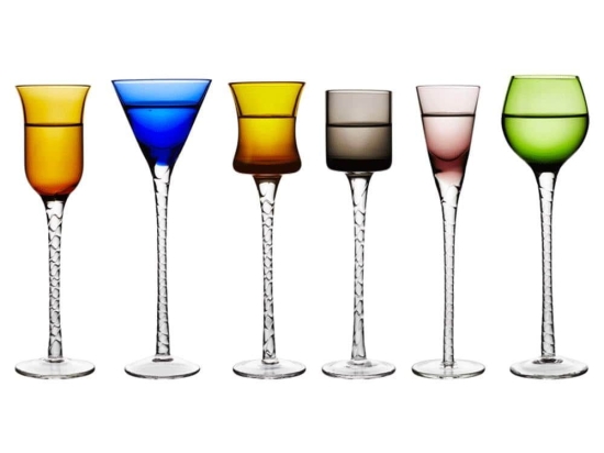 Ποτήρια London Aquavit (Σετ 6Τμχ) 27582 18cm Multi Lyngby Glass Γυαλί