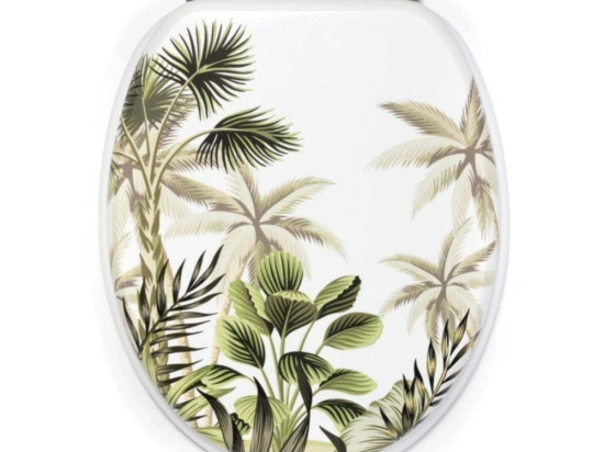 Καπάκι Λεκάνης Tropic 711612 Multi Gelco Mdf,Ανοξείδωτο