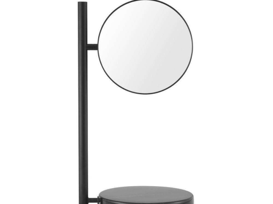 Καθρέπτης Επιτραπέζιος Pose 605690 21x39cm Black Normann Copenhagen Μάρμαρο,Γυαλί