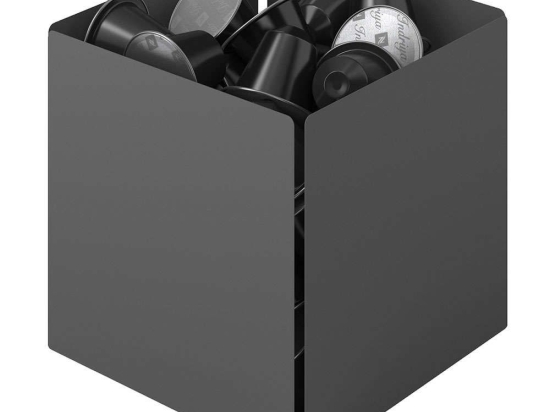 Βάση Για Κάψουλες 116-113 13x13x13cm Matt Anthracite Pam&Co Ανοξείδωτο Ατσάλι