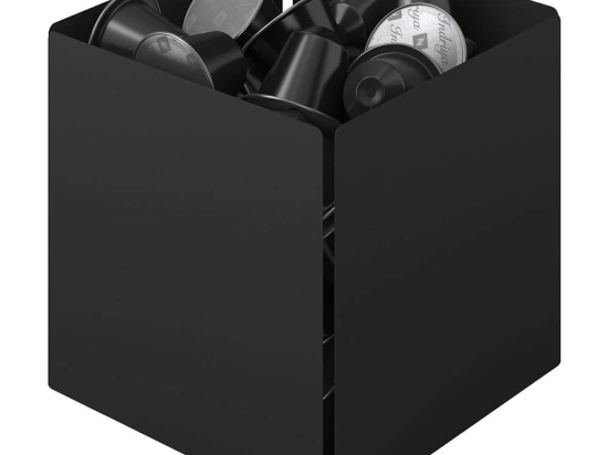 Βάση Για Κάψουλες 116-403 13x13x13cm Matt Black Pam&Co Ανοξείδωτο Ατσάλι