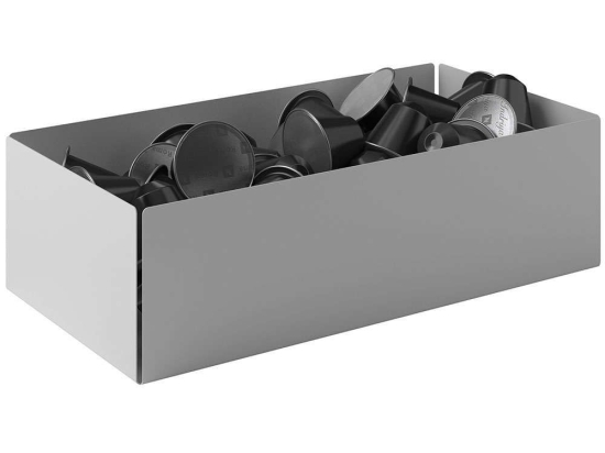 Βάση Για Κάψουλες 117-033 25x13x7,5cm Matt White Pam&Co Ανοξείδωτο Ατσάλι