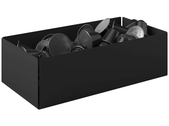 Βάση Για Κάψουλες 117-403 25x13x7,5cm Matt Black Pam&Co Ανοξείδωτο Ατσάλι
