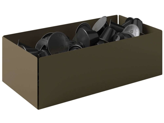 Βάση Για Κάψουλες 117-963 25x13x7,5cm Matt Light Bronze Pam&Co Ανοξείδωτο Ατσάλι