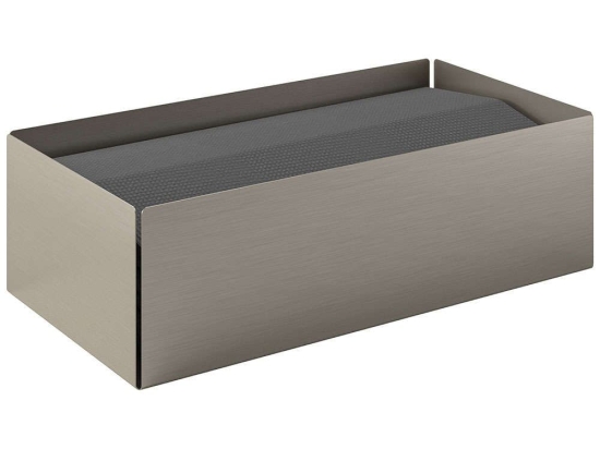 Θήκη Για Χειροπετσέτες Ζικ - Ζακ 121-011 25x13x7,5cm Matt Inox Pam&Co Ανοξείδωτο Ατσάλι