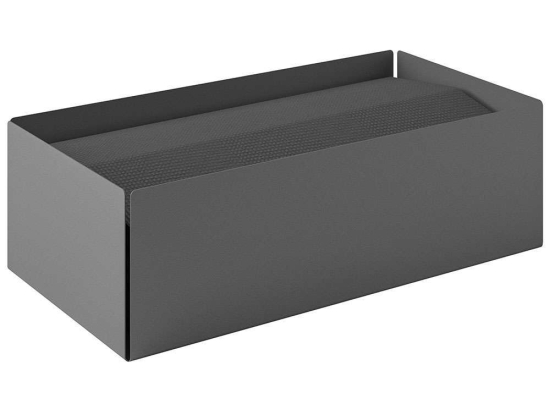 Θήκη Για Χειροπετσέτες Ζικ - Ζακ 121-163 25x13x7,5cm Matt Concrete Grey Pam&Co Ανοξείδωτο Ατσάλι