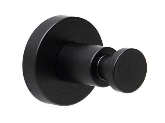 Άγκιστρο Μπάνιου 12-403 5cm Black Pam&Co Μέταλλο