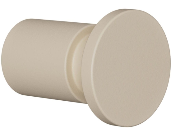 Άγκιστρο Μπάνιου Μονό 10-703 Φ2,2x5cm Matt Ivory Pam&Co Ορείχαλκος