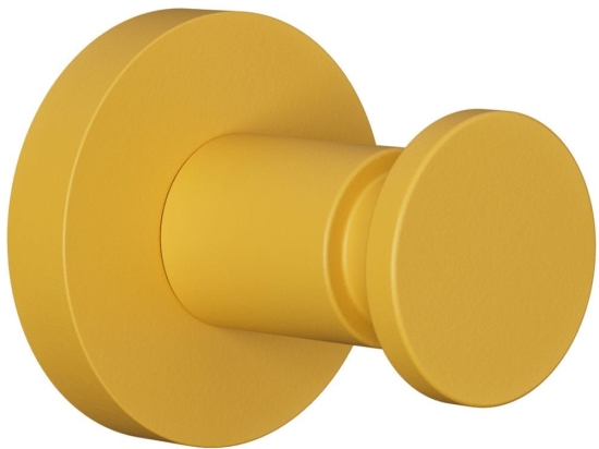Άγκιστρο Μπάνιου Μονό 12-603 5x5x5cm Matt Yellow Pam&Co Ορείχαλκος