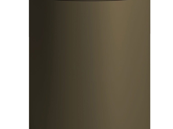 Κάδος Απορριμμάτων 2326-963 Φ20x25cm 6lt Matt Light Bronze Pam&Co Ανοξείδωτο Ατσάλι
