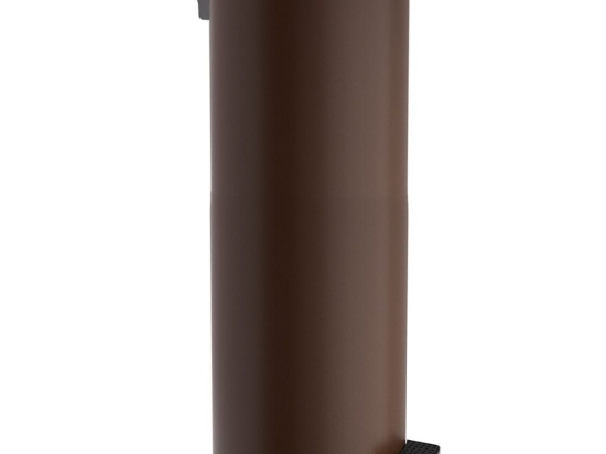 Κάδος Απορριμμάτων Soft Close 2565-943 Φ25x65cm 30lt Matt Wenge Pam&Co Ανοξείδωτο Ατσάλι