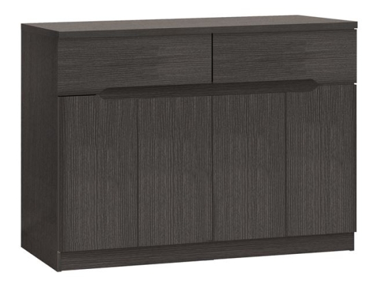 ΜΠΟΥΦΕΣ JOLENE HM2234.01 2 ΣΥΡΤΑΡΙΑ & 4 ΠΟΡΤΕΣ ZEBRANO 120X40X80εκ.