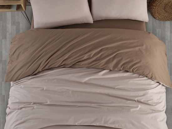 Παπλωματοθήκη Next 3195 (Σετ 2τμχ) Beige Nexttoo Ημίδιπλο 170x235cm 100% Βαμβάκι