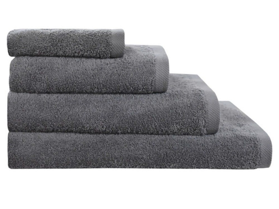 Πετσέτα Next 5015 Plain Spa Dark Grey Nexttoo Σώματος 70x140cm 100% Βαμβάκι