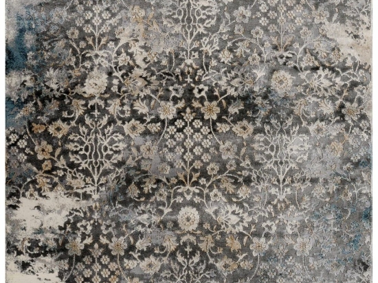 Διάδρομος Empire 34525-110 80X... Grey-Petrol Merinos 80X...