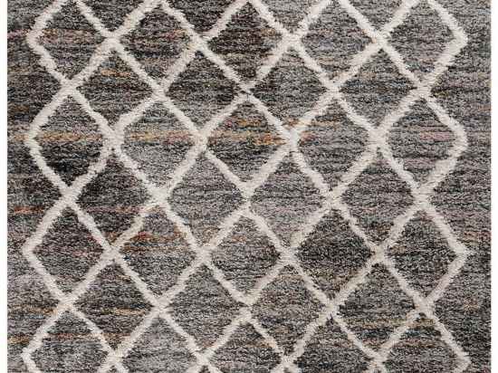 Σετ Χαλιά Κρεβατοκάμαρας 3Τμχ. Dolce 80266-110 Anthracite-Grey Merinos ΣΕΤ (2 67x150 & 67x230) Πολυέστερ