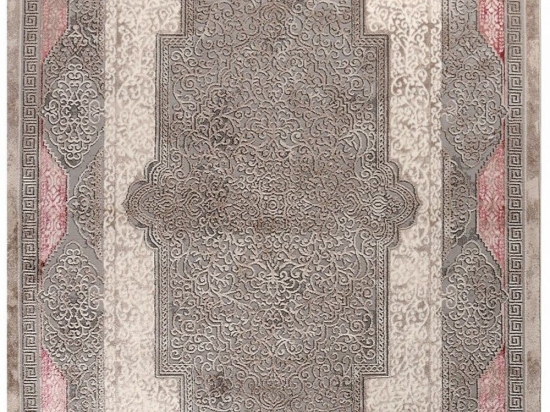 Διάδρομος Elements 33079-955 Grey-Pink Merinos 67X...