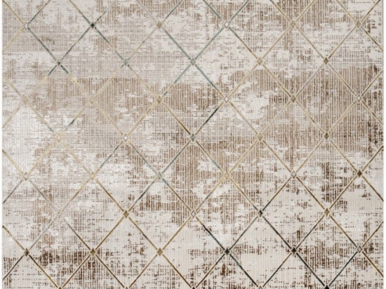 Χαλί Kashan 39547-110 Beige-Gold Merinos 160X230cm