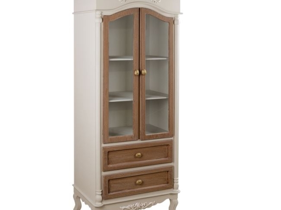 ΒΙΤΡΙΝΑ MELODY HM7007.01 ΕΚΡΟΥ ΚΑΦΕ ΠΑΤΙΝΑ 75.50Χ39Χ190 εκ.