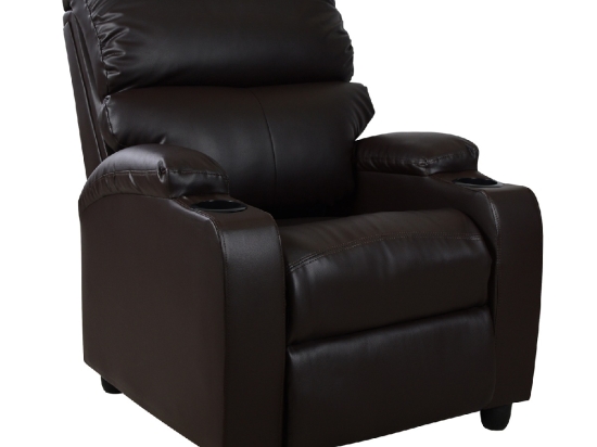 ΠΟΛΥΘΡΟΝΑ RELAX HM0122 PU ΚΑΦΕ 80x95x103Υ εκ.
