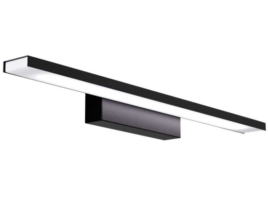 Φωτιστικό Τοίχου - Απλίκα HU-HJ8045 60x8,5x5cm Led 600lm 12W 4000K Black Aidonitsa