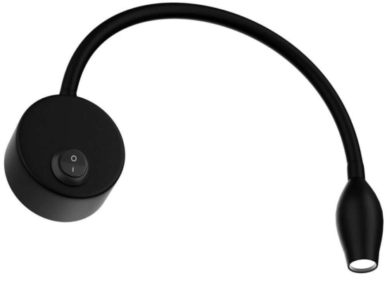 Φωτιστικό Τοίχου - Απλίκα HU-HJ1216 40x8x3cm Led 180lm 3W 4000K Black Aidonitsa