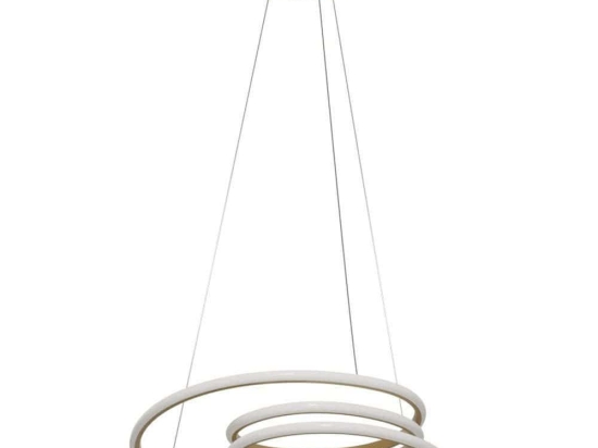 Φωτιστικό Οροφής MEC-6018F1BRONZE Φ50x100cm Led 3500lm 70W 4000Κ Bronze Aidonitsa