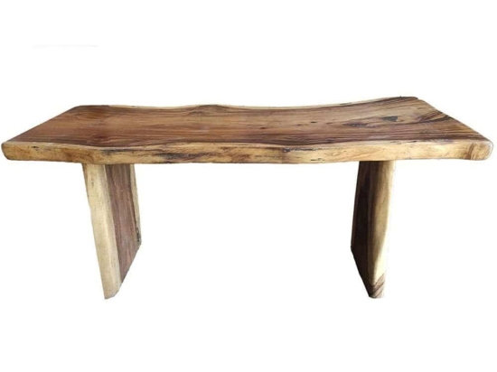Τραπέζι Raw O-RAS21 200x70x80cm Brown Ξύλο