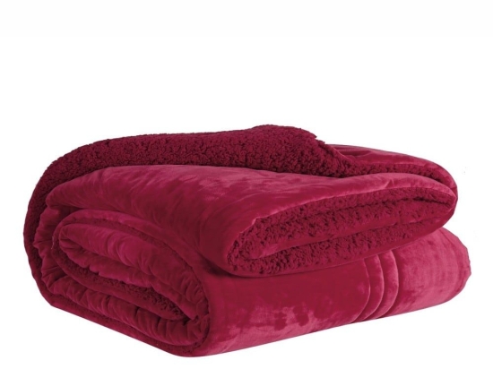 Κουβερτοπάπλωμα Notturno 1840 Bordeaux Kentia King Size 260x240cm Silicon Fiber