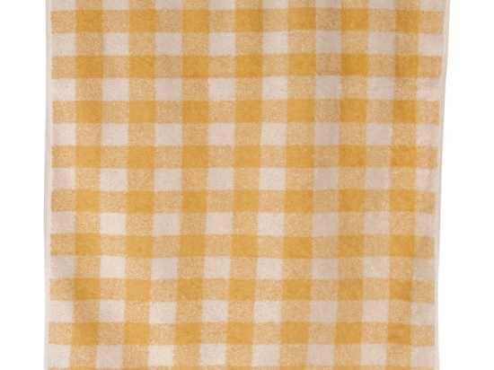 Πετσέτα Noemi 03 Mustard Kentia Σώματος 80x150cm 100% Βαμβάκι