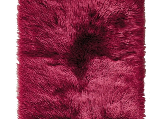 Χαλί Γούνινο Mario 05 Bordo Kentia 80X150cm 80x150cm