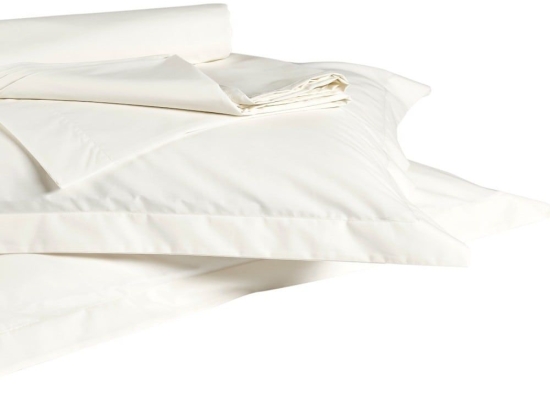 Σεντόνι True Col 12A Off White Kentia Μονό 170x270cm 100% Πενιέ Βαμβάκι