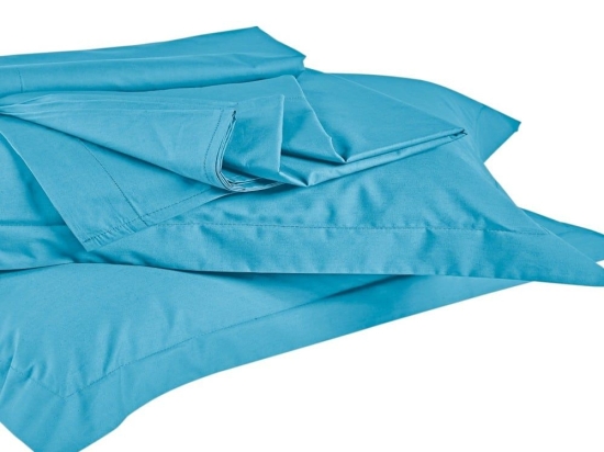 Σεντόνι True Col 1443 Petrol Kentia Μονό 170x270cm 100% Πενιέ Βαμβάκι