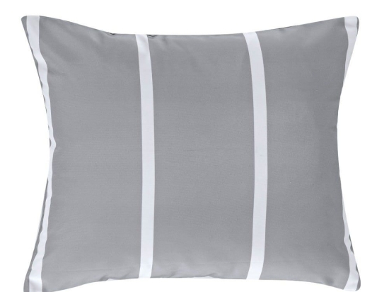 Μαξιλαροθήκη Διακοσμητική Casa 2322-22 Grey Kentia 45X45 Πολυέστερ