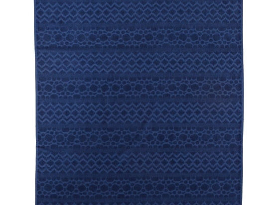 Πετσέτα Θαλάσσης - Παρεό Kasos 01 Blue Kentia Θαλάσσης 90x180cm 100% Βαμβάκι