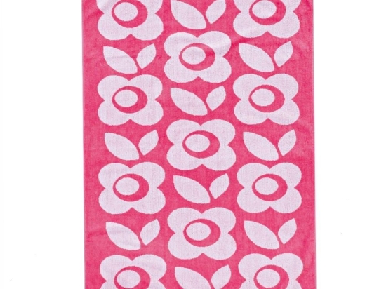 Πετσέτα Θαλάσσης Παιδική August Pink Kentia Θαλάσσης 70x140cm 100% Βαμβάκι
