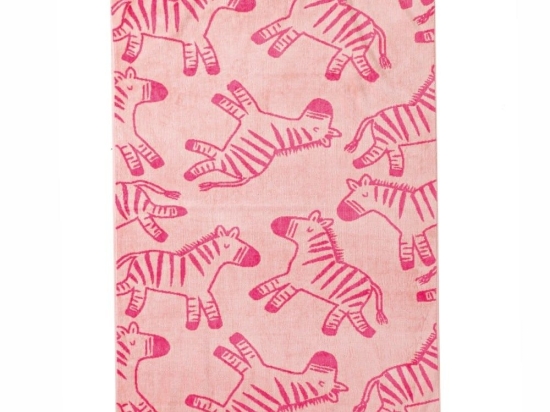 Πετσέτα Θαλάσσης Παιδική Cedar Pink Kentia Θαλάσσης 70x140cm 100% Βαμβάκι
