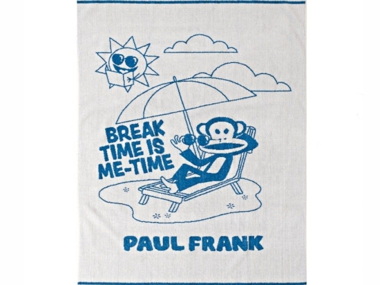 Πετσέτα Θαλάσσης Παιδική Paul Frank 40 Grey-Blue Kentia Θαλάσσης 70x140cm 100% Βαμβάκι