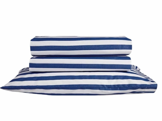 Σεντόνι Dixon A 01 Blue Kentia Μονό 160x270cm 100% Βαμβάκι