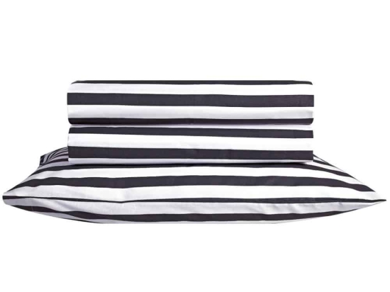 Σεντόνι Dixon A 30 Black Kentia Μονό 160x270cm 100% Βαμβάκι