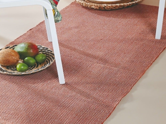 Χαλάκι Κουζίνας Case 17 Terracotta Kentia 70X140cm 100% Βαμβάκι