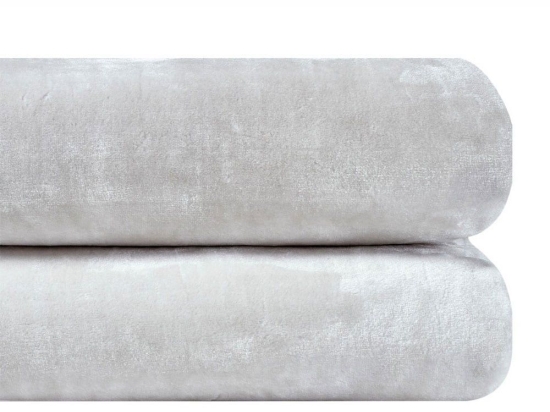 Κουβέρτα Notte 00 White Kentia Ημίδιπλο 180x220cm Πολυέστερ