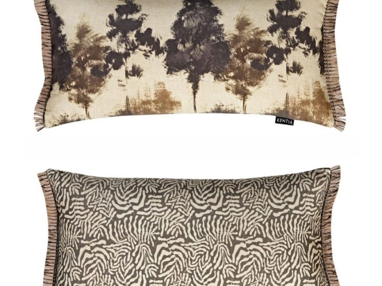 Μαξιλάρι Διακοσμητικό (Με Γέμισμα) Fancy W23 07 Multi Kentia 30X60 30x60cm Βαμβάκι-Πολυέστερ