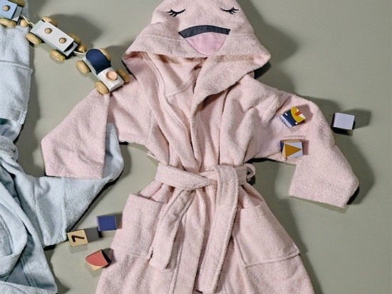 Μπουρνούζι Παιδικό Clodet Pink Kentia