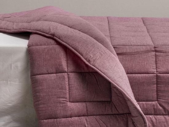 Πάπλωμα Peach 20 Magenta Kentia Υπέρδιπλο 220x240cm 100% Βαμβάκι