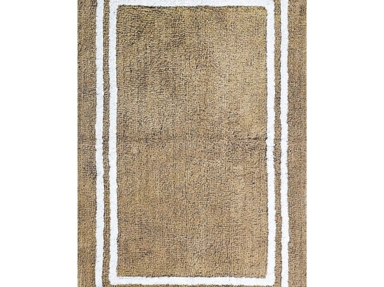 Πατάκι Μπάνιου Philip 43 Brown Kentia 70Χ110 70x110cm 100% Βαμβάκι