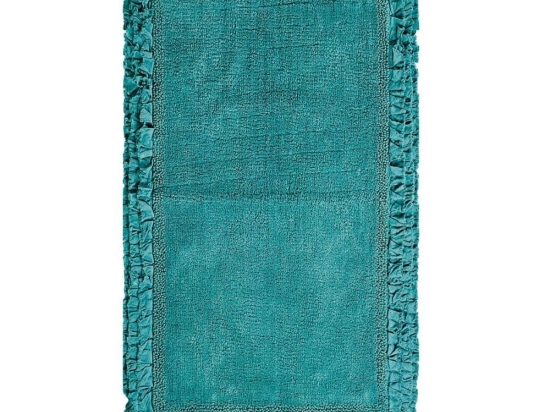 Πατάκι Μπάνιου Rafla 07 Turgoise Kentia 70Χ110 70x110cm 100% Βαμβάκι